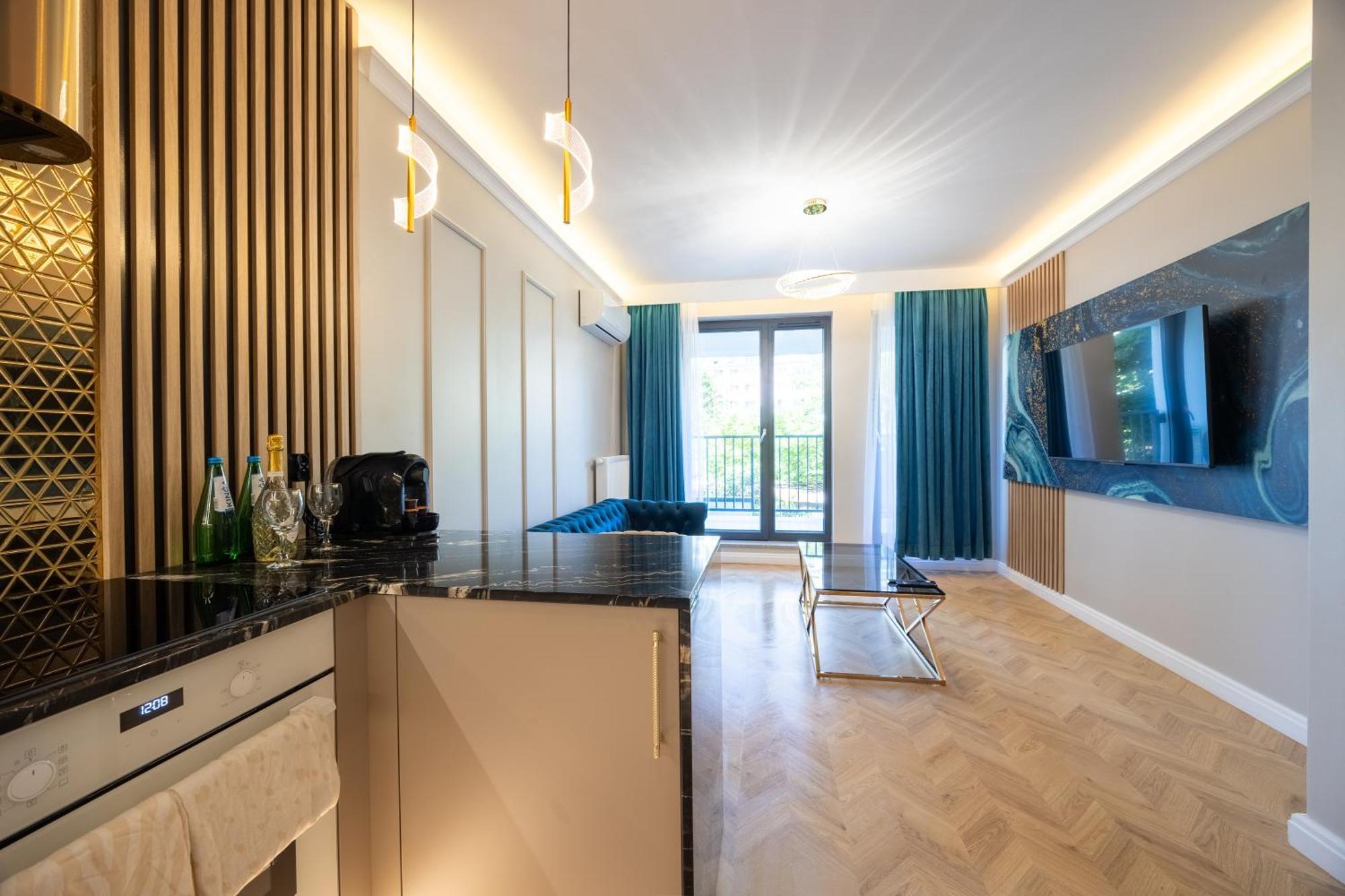 Golden Park Aparthotel Szczecin Bagian luar foto