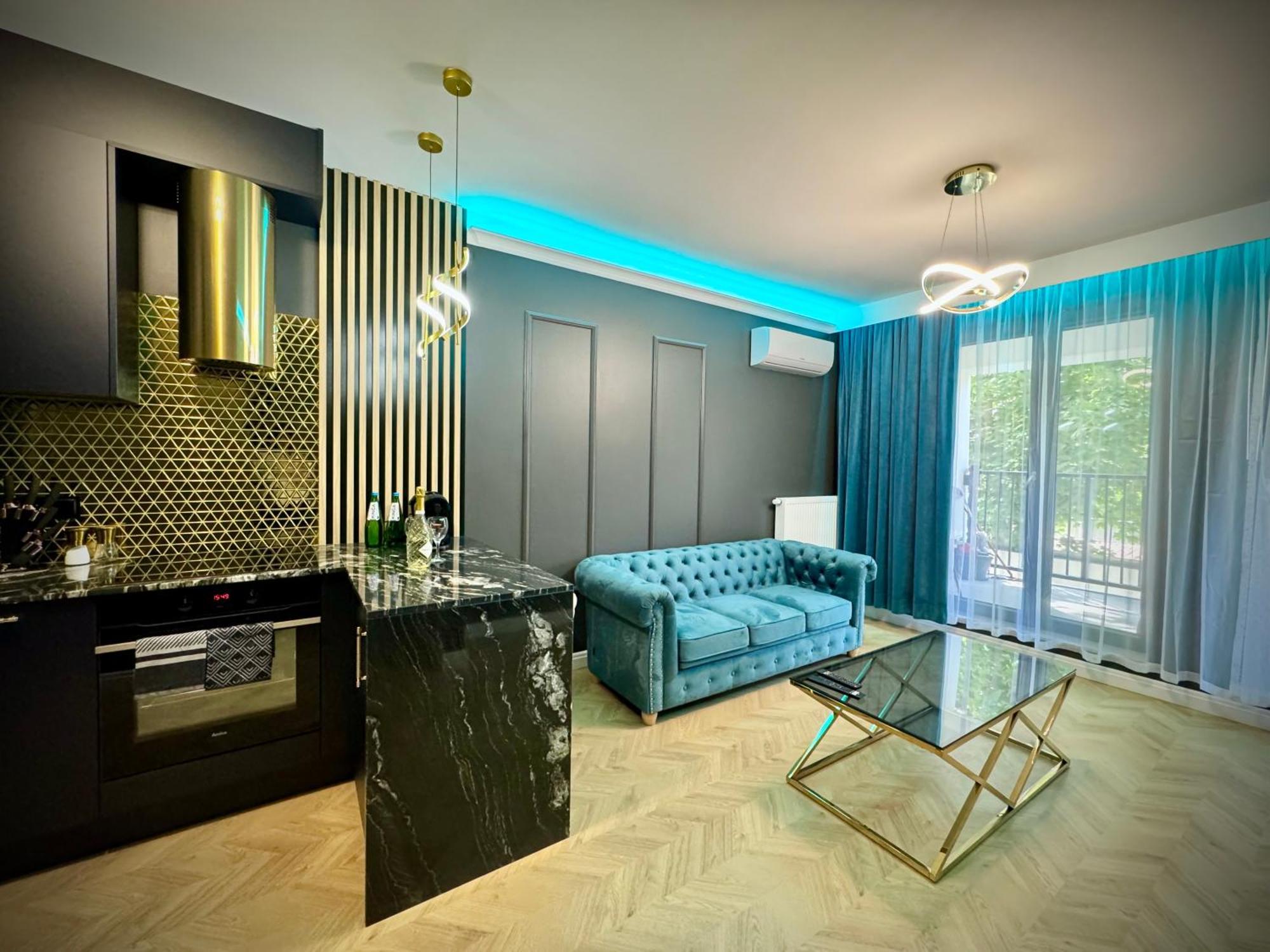 Golden Park Aparthotel Szczecin Bagian luar foto